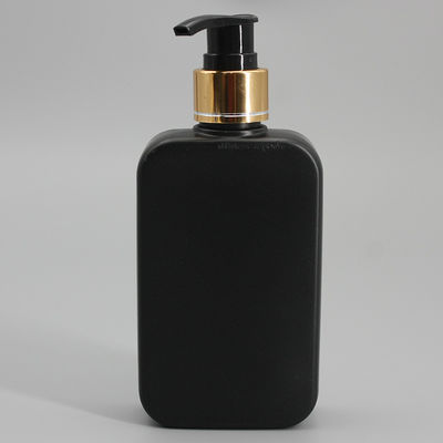 Black Cuboid 200ml HDPE Pump Bottle