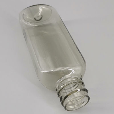 Clear Black 37*26*80mm 50ml Empty Squeeze Bottle