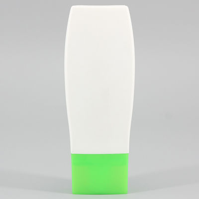 2.02oz/60ml HDPE Sunscreen Lotion Cream Bottle, Extruded Type Small Square Tube, Facial Cleanser Cosmetic Plastic Bottle