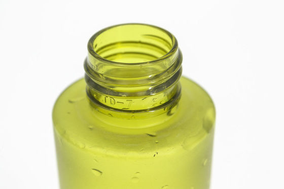130ml Frost Transparent Green Cylinder Makeup Spray Bottle