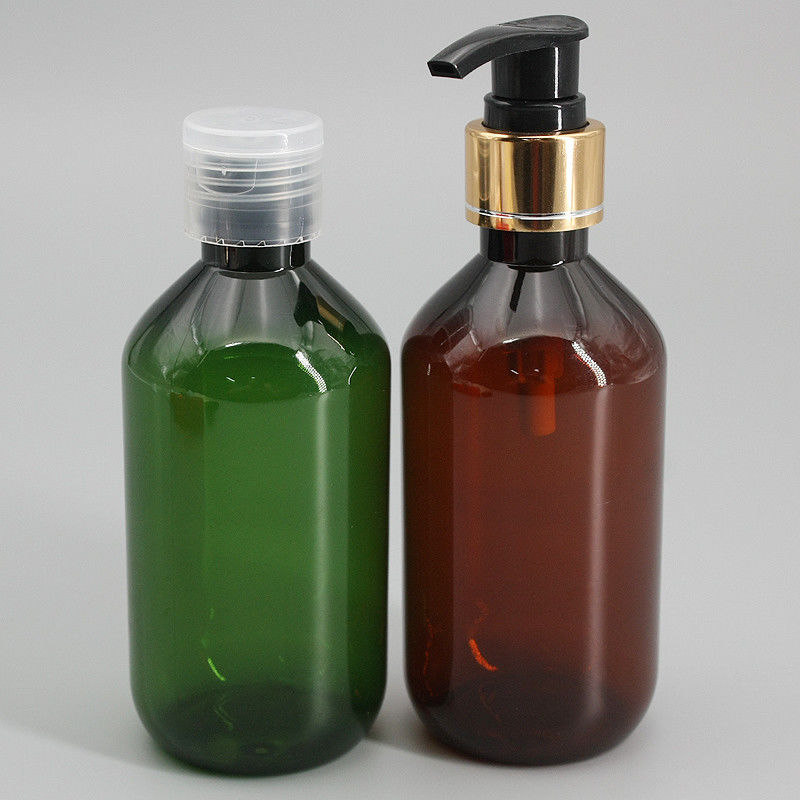 PET 24mm 6.76oz Amber Lotion Bottle