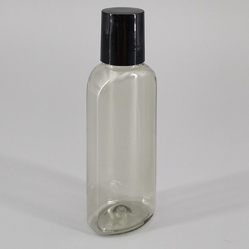 Clear Black 37*26*80mm 50ml Empty Squeeze Bottle